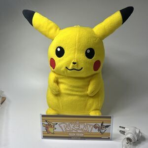 Unique license 12 inches Pikachu Plush, Pokémon And‎ yellow version nightlight